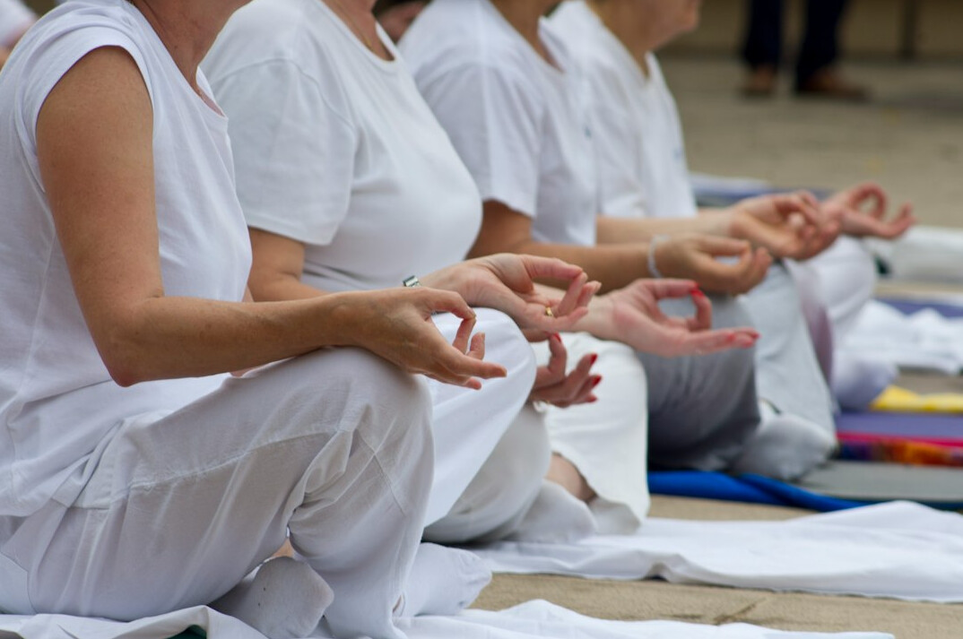 group meditation session